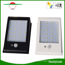 24LED Garden Outdoor Solar Powered Pathway Shed PIR Motion Sensor Wall LED Landscape Fence Light Lamp